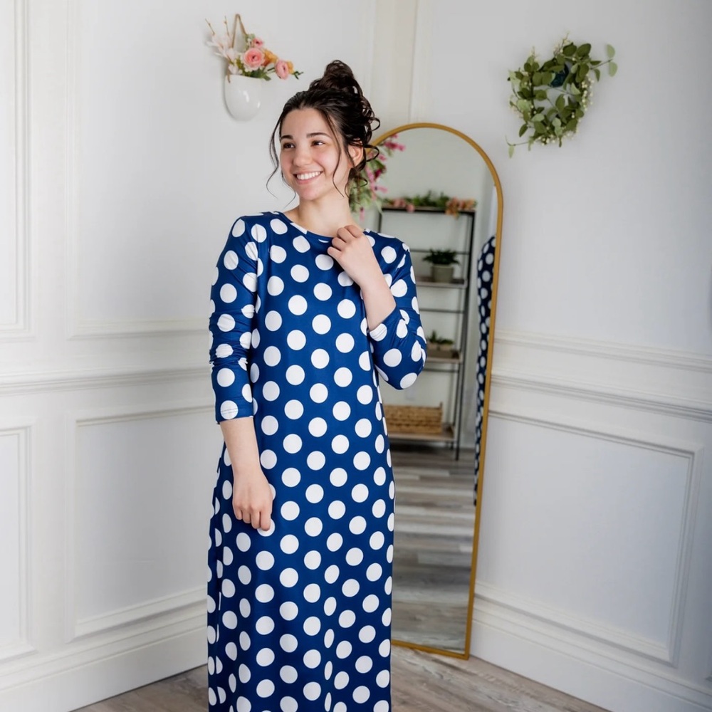 Polka Dot Nuggles Layering Dress